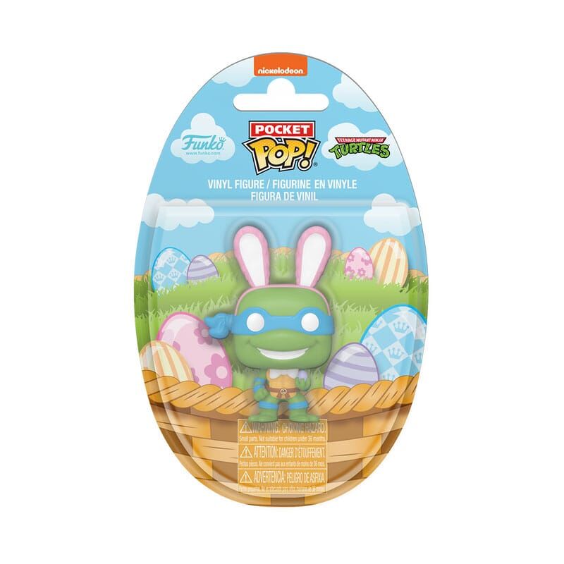 TMNT Pocket POP! Vinyl Figur Easter Egg Leo 4 cm 