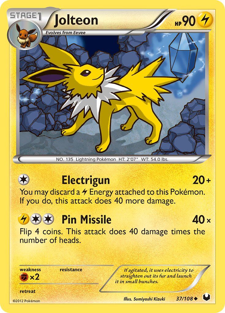 Jolteon - 37/108 - EN