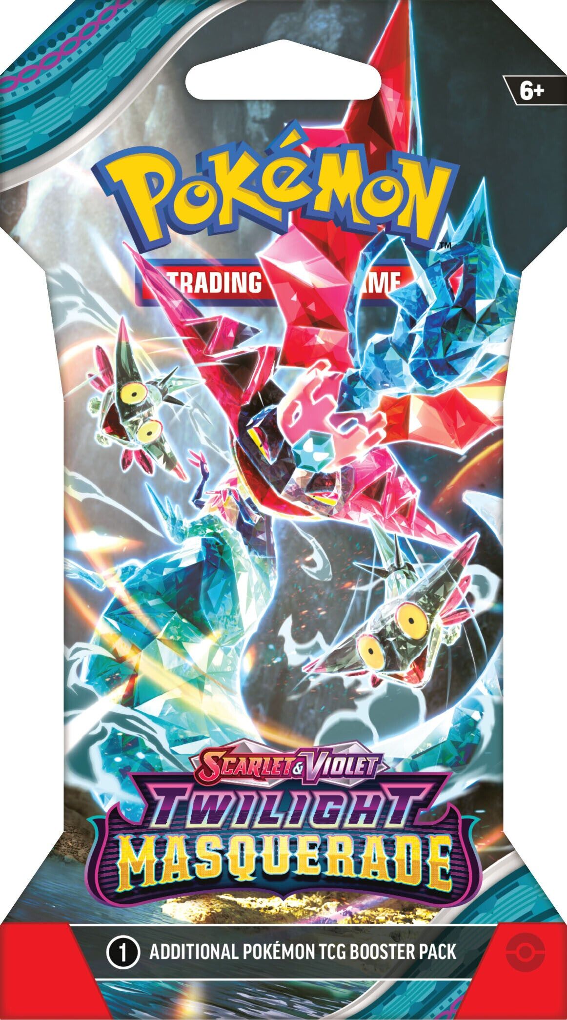 Pokémon TCG: Scarlet & Violet Twilight Masquerade Sleeved Booster Pack (10 Cards) - EN