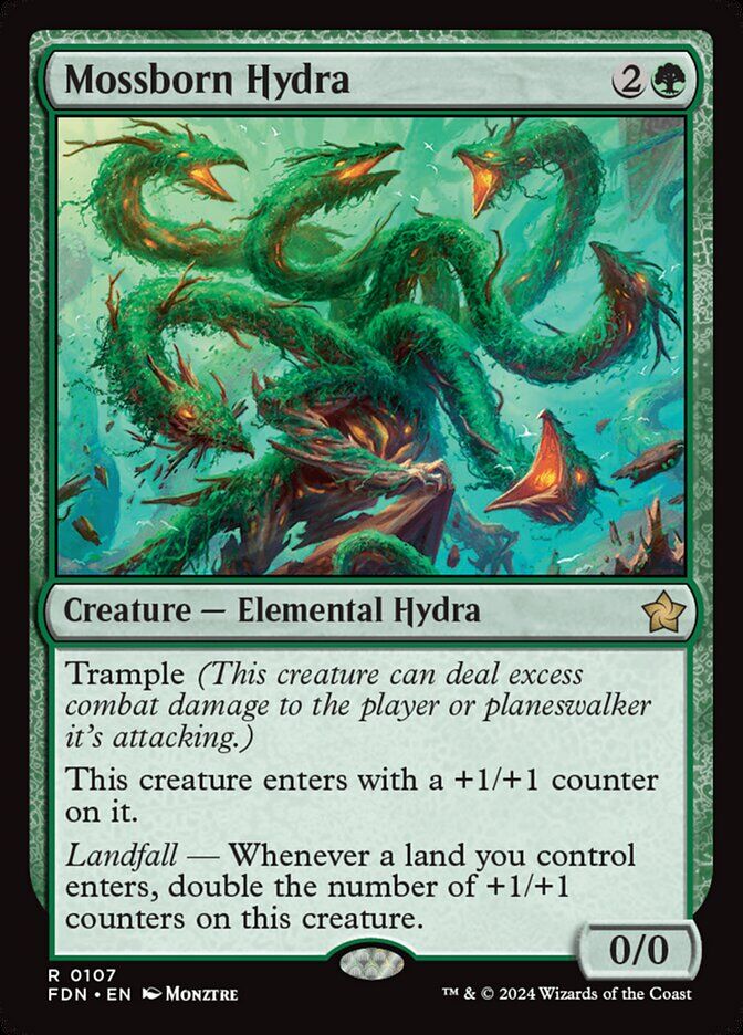 Mossborn Hydra - FDN 107 - Normal - EN - NM