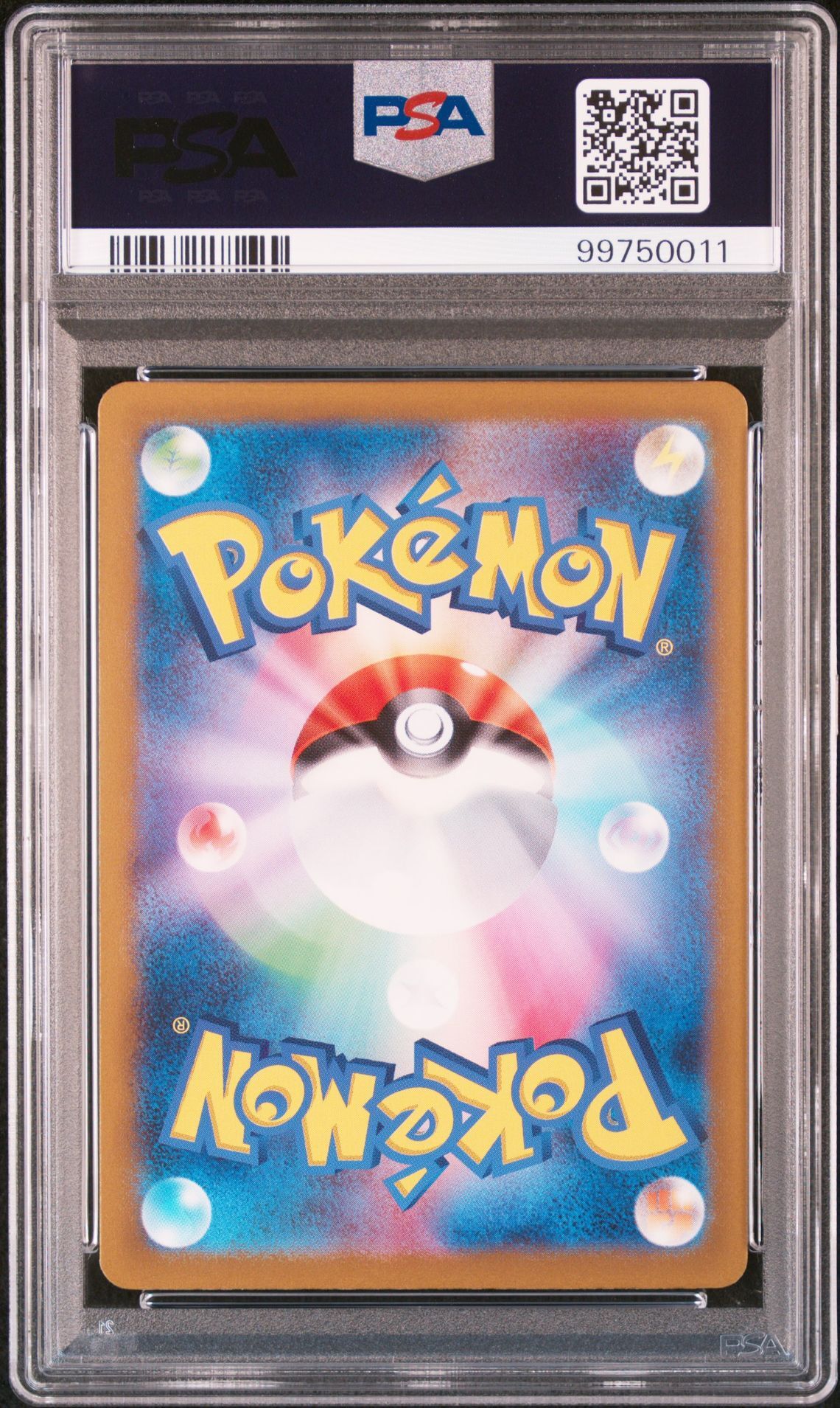 Vulpix 037/165 - sv2a Pokemon 151 - Master Ball Reverse Holo - PSA 10 GEM-MT - Pokémon