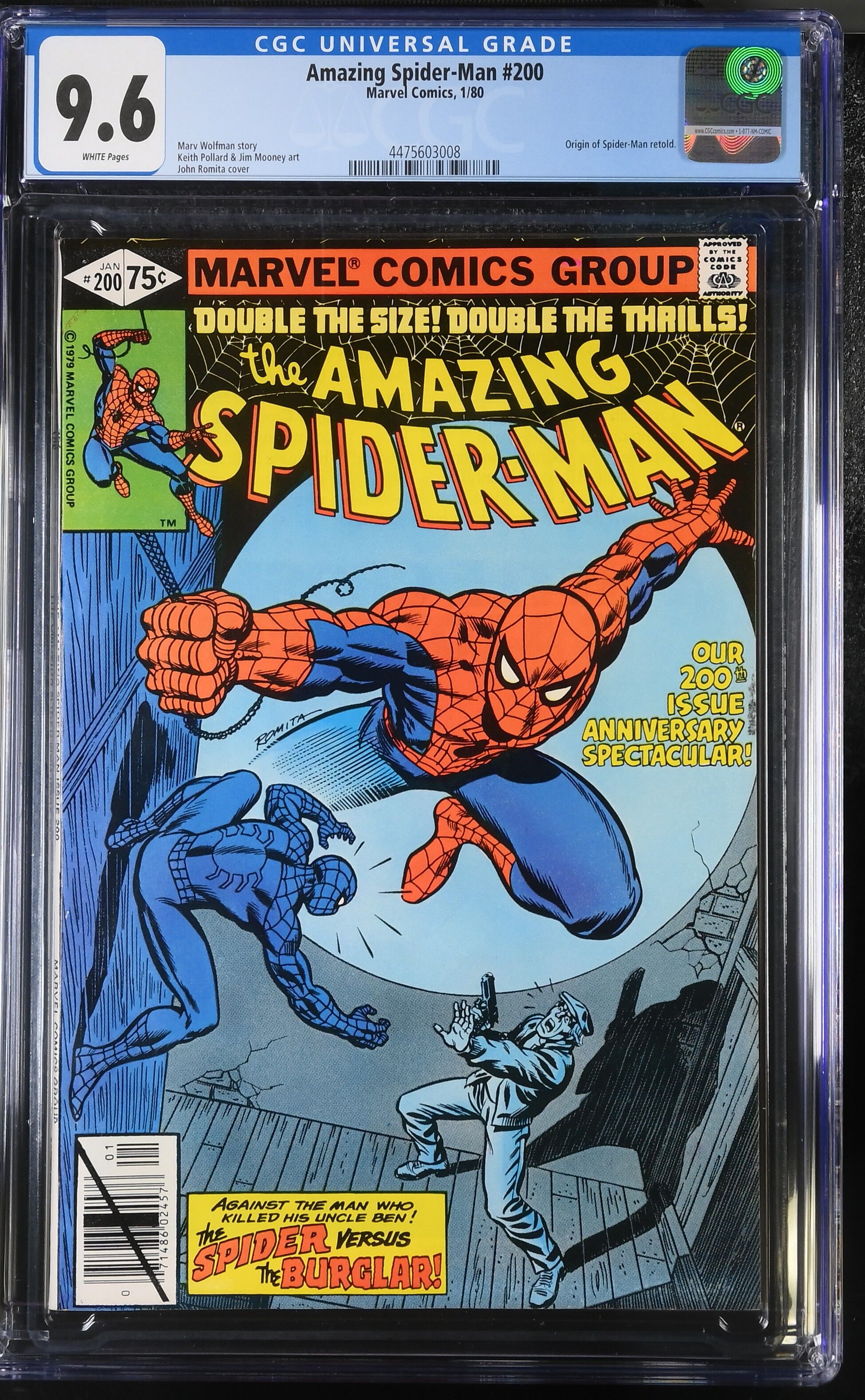 Amazing Spider-Man #200 CGC 9.6 Amazing Spider-Man #200 CGC 9.6
