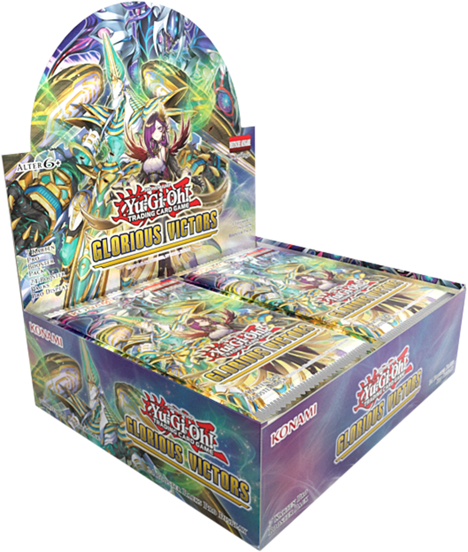 Yu-Gi-Oh! TCG Glorious Victors Booster Display (24) - DE Yu-Gi-Oh! TCG Glorious Victors Booster Display (24) - DE