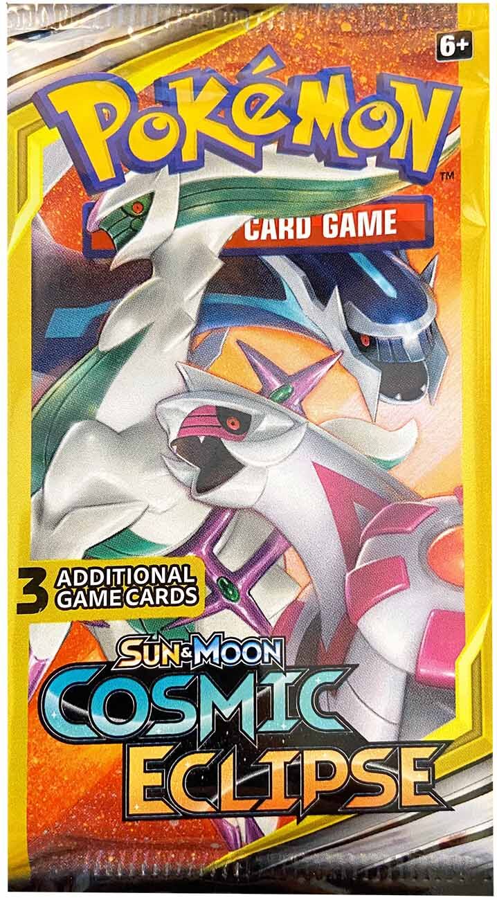 Pokémon Sun & Moon Cosmic Eclipse 3-Pack Booster - EN Pokémon Sun & Moon Cosmic Eclipse 3-Pack Booster - EN