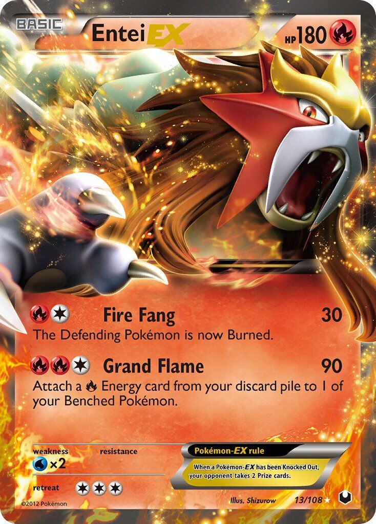 Entei-EX - 13/108 - EN Entei-EX - 13/108 - EN