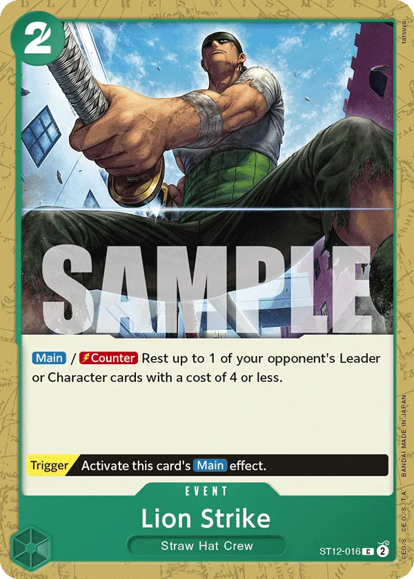 Lion Strike - ST12-016