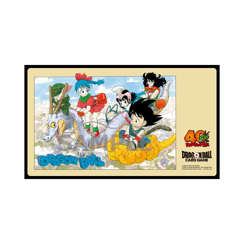 Dragon Ball Super Card Game - Official Playmat - 40th Anniversary Dragon Ball Super Card Game - Official Playmat - 40th Anniversary