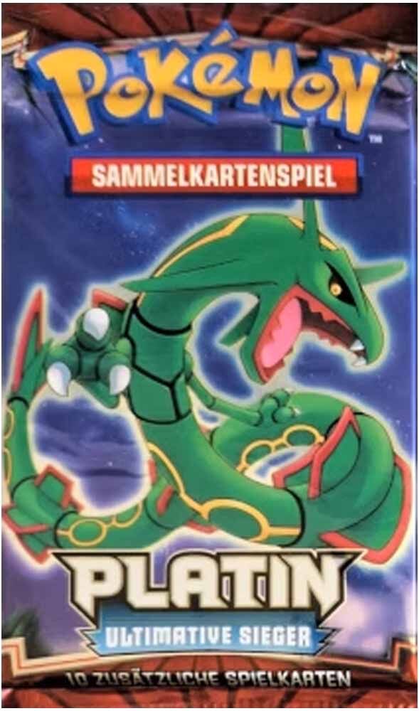 Pokémon Platin Ultimative Sieger Booster - DE