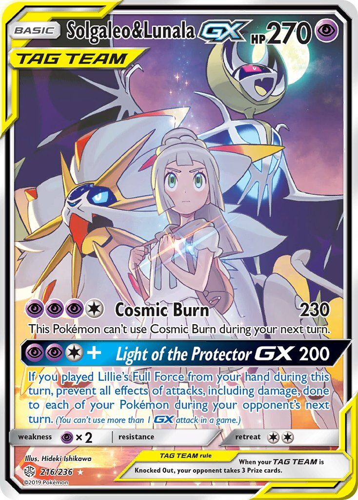 Solgaleo & Lunala-GX - 216/236 - EN Solgaleo & Lunala-GX - 216/236 - EN
