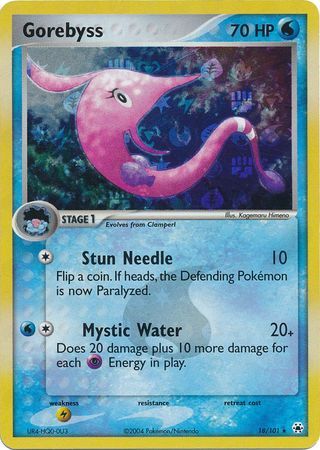 Gorebyss - 18/101 - Reverse Holo - EN Gorebyss - 18/101 - Reverse Holo - EN