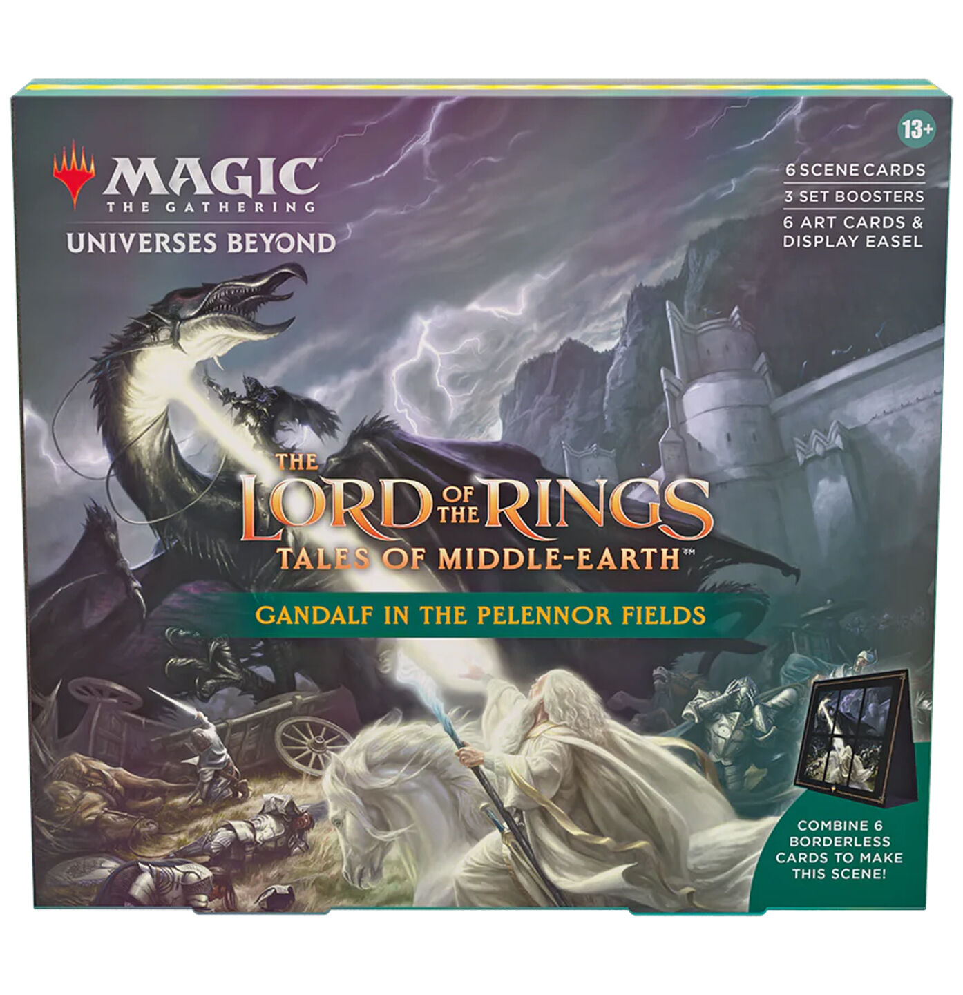 The Lord of the Rings: Tales of Middle-earth Scene Box Gandalf in The Pelennor Fields - Magic the Gathering - EN The Lord of the Rings: Tales of Middle-earth Scene Box Gandalf in The Pelennor Fields - Magic the Gathering - EN