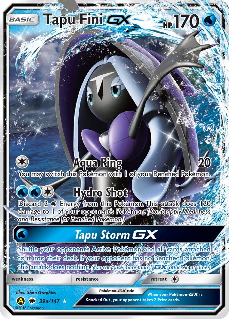 Tapu Fini-GX - 39a/147 - EN Tapu Fini-GX - 39a/147 - EN