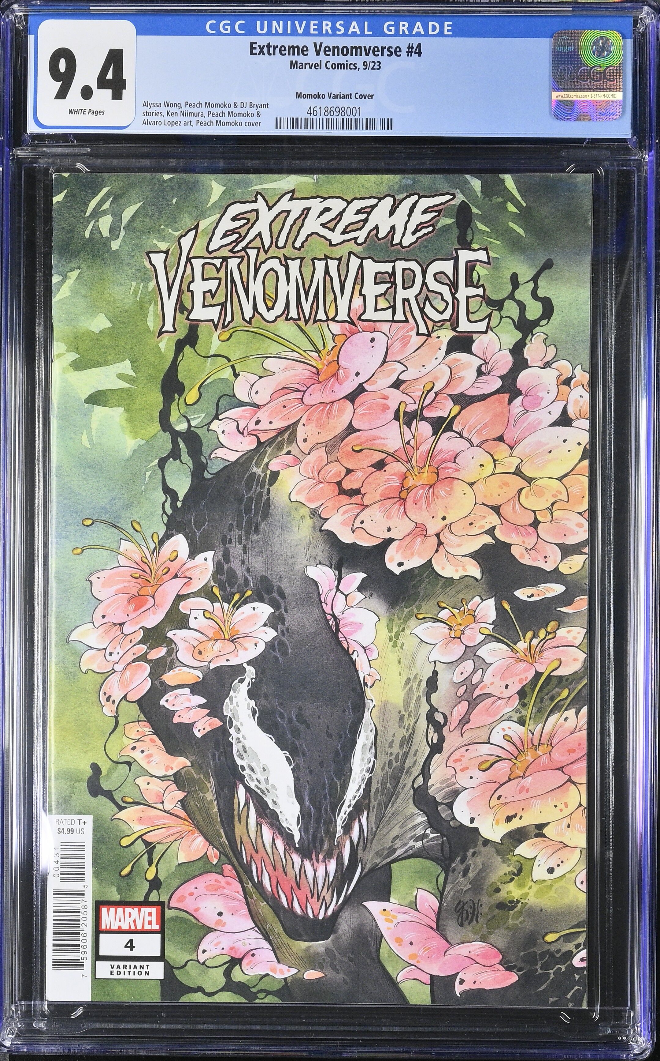 Extreme Venomverse Issue 4 - CGC 9.4