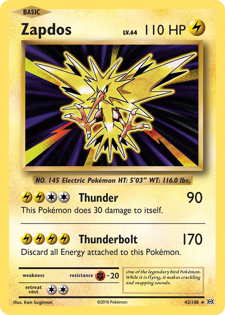 Zapdos - 42/108 - EN Zapdos - 42/108 - EN