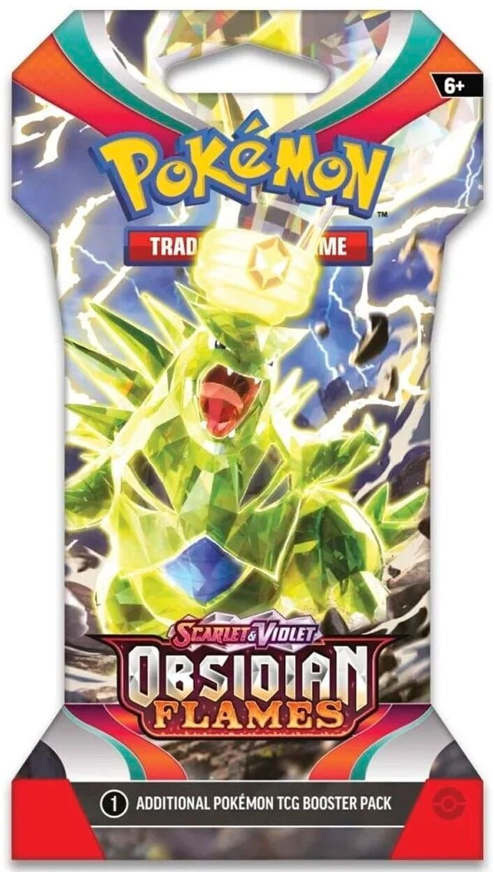 Pokémon TCG: Scarlet & Violet - Obsidian Flames Sleeved Booster Pack (10 Cards) - EN