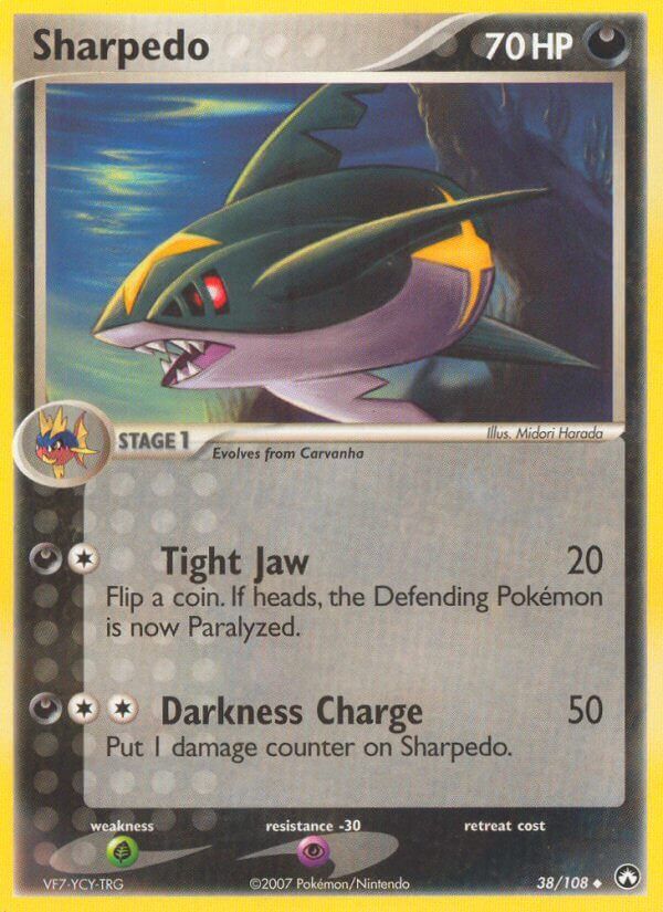 Sharpedo - 38/108 - EN Sharpedo - 38/108 - EN