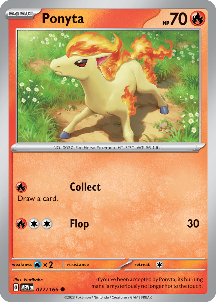 Ponyta - 077/207 - EN