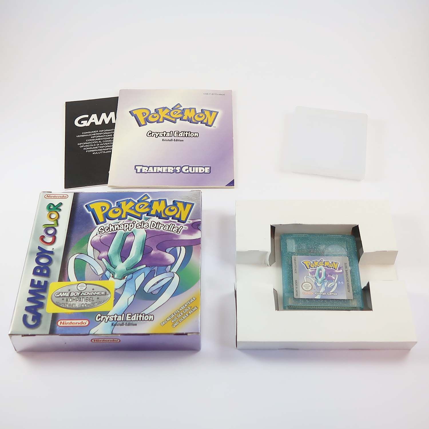 Pokémon Kristall Edition (mit OVP) - Game Boy Color