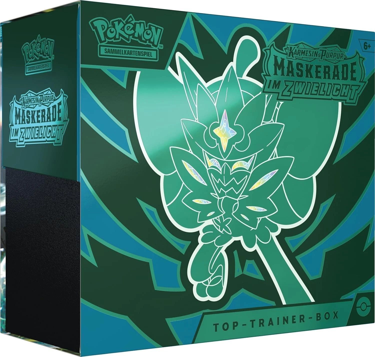 Pokémon TCG: Karmesin & Purpur Maskerade im Zwielicht Top-Trainer-Box - DE