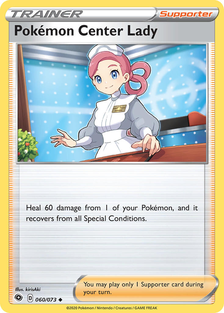 Pokémon Center Lady - 060/80 - EN