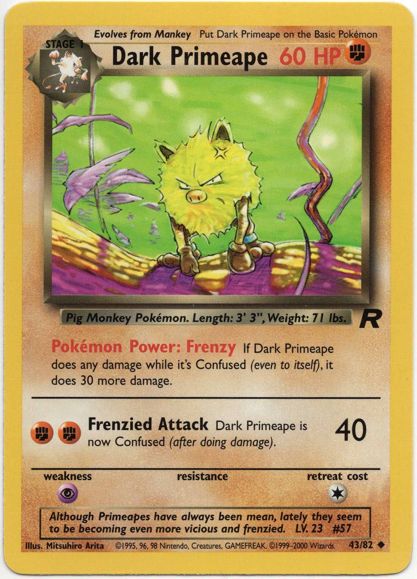 dark-primeape-43-82-pok-mon-tcg Dark Primeape - 43/82 - Pokémon TCG