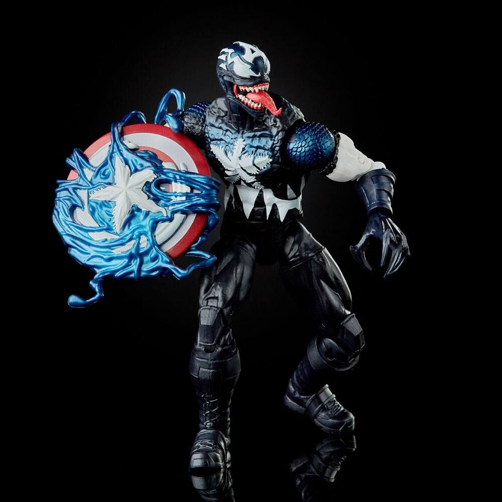 Spider-Man: Maximum Venom Marvel Legends Series Actionfigur Venomized Captain America 15 cm