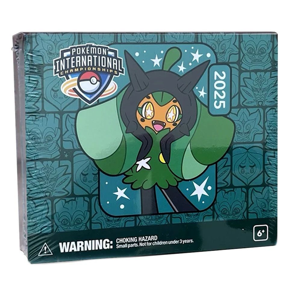 Pokémon International Championship 2025 Ogerpon Coin Markers & Damage-Counter Dice Set Pokémon International Championship 2025 Ogerpon Coin Markers & Damage-Counter Dice Set
