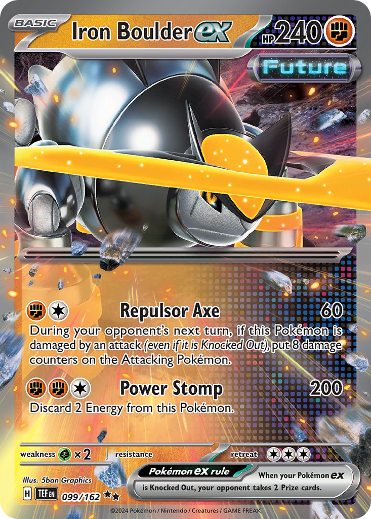 Iron Boulder ex - 099/162 - EN
