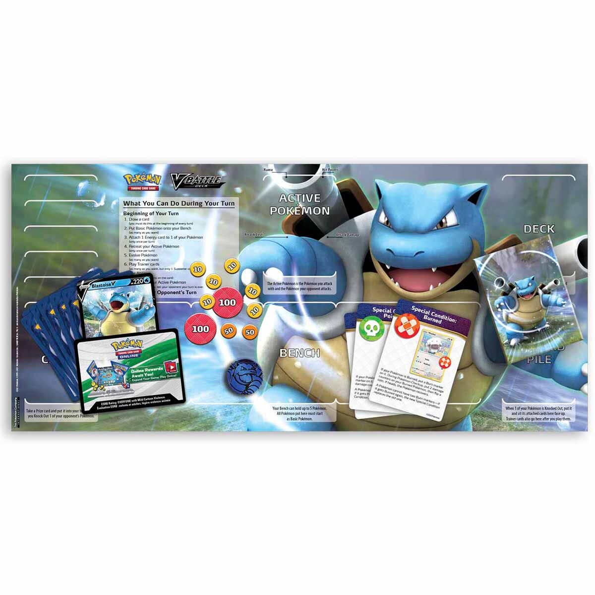 Pokémon Blastoise V Battle Deck - EN