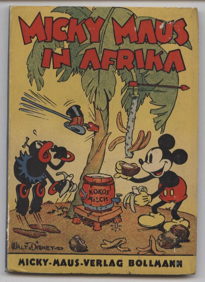 Micky Maus in Afrika 1937 Bollmann