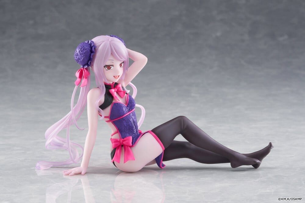 Overlord Desktop Cute PVC Statue Shalltear Chinese Dress Ver. 13 cm