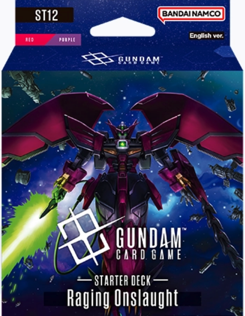 Gundam Card Game Starter Deck ST12 Raging Onslaught - EN