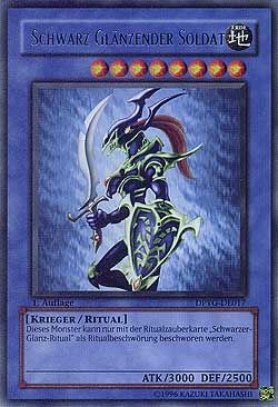 Schwarz Glänzender Soldat - Yu-Gi-Oh!