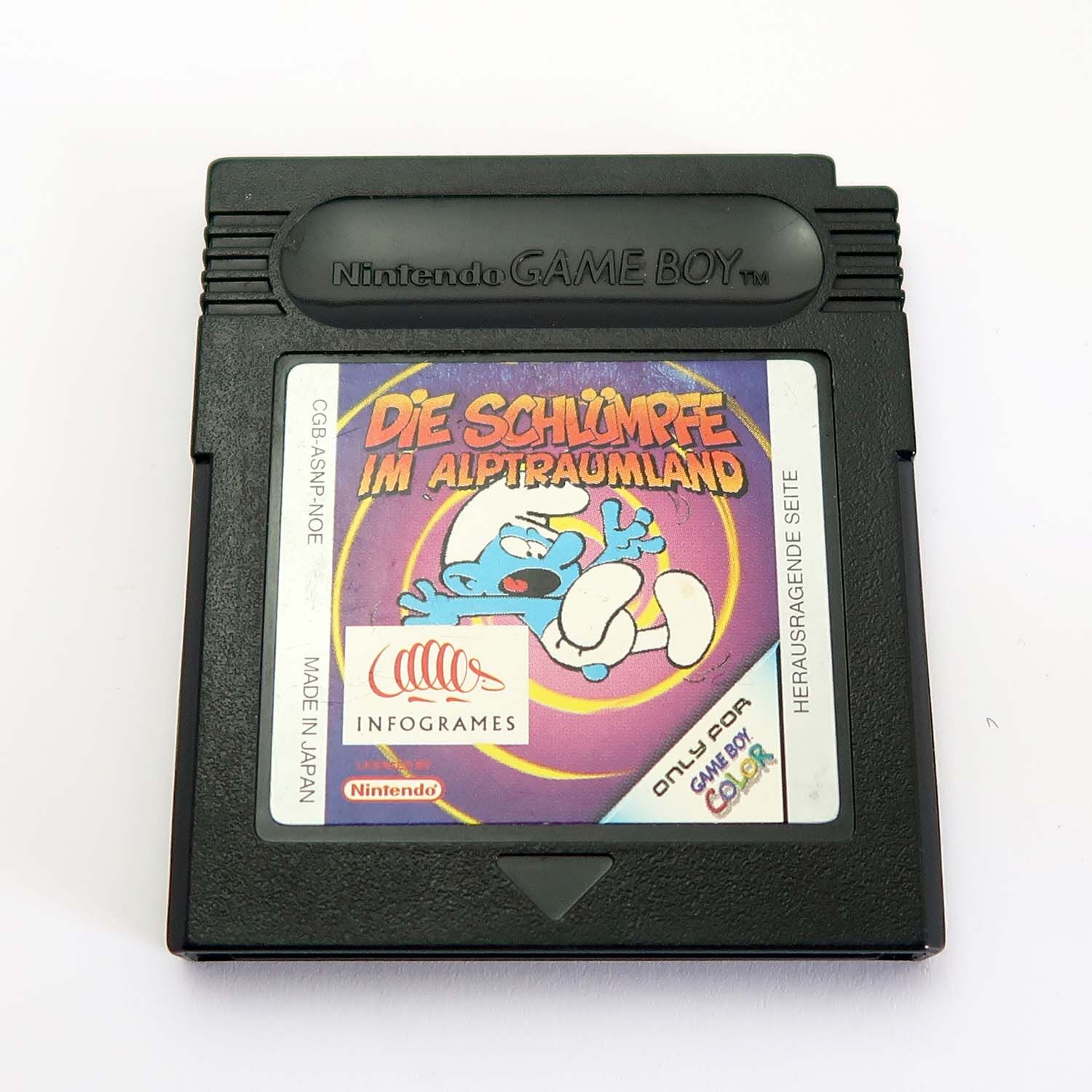 Die Schlümpfe im Alptraumland - Game Boy