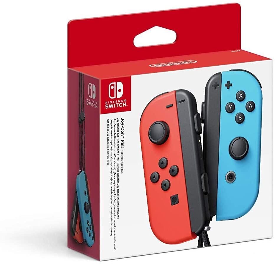 Joy-Con Neon Red & Neon Blue - Nintendo Switch