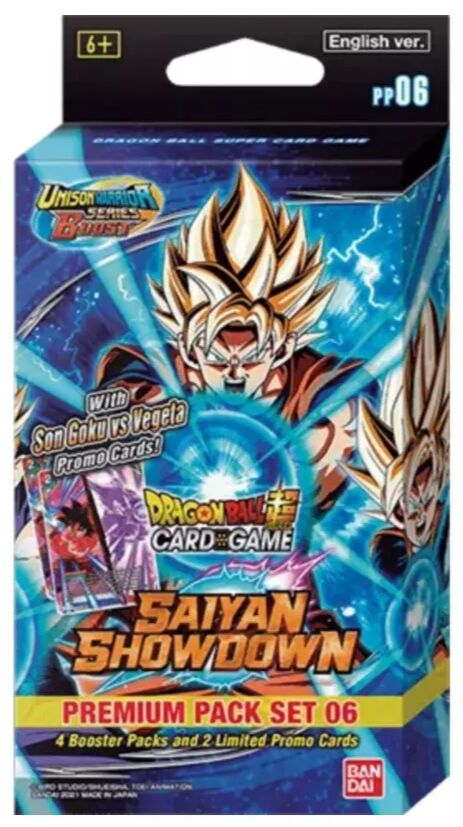 dragon-ball-super-unison-warrior-saiyan-showdown-dragon-ball-super-card-game-en Unison Warrior Saiyan Showdown Premium Pack 6 PP06 - Dragon Ball Super Card Game - EN