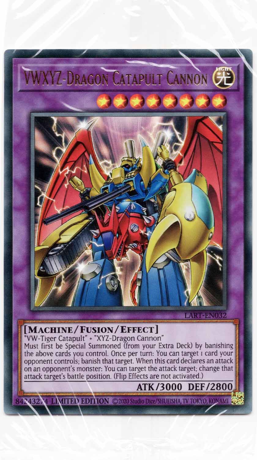 vwxyz-dragon-catapult-cannon-lart-en032-ultra-rare-sealed-yu-gi-oh-1 VWXYZ-Dragon Catapult Cannon - LART-EN032 - Ultra Rare - Sealed