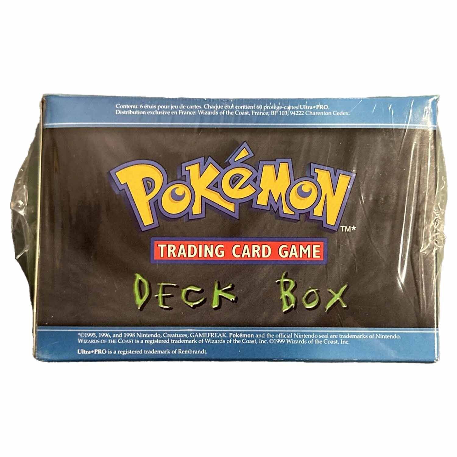 Pokémon Ultra Pro Full Display Deck Box Sealed (1999 WOTC)
