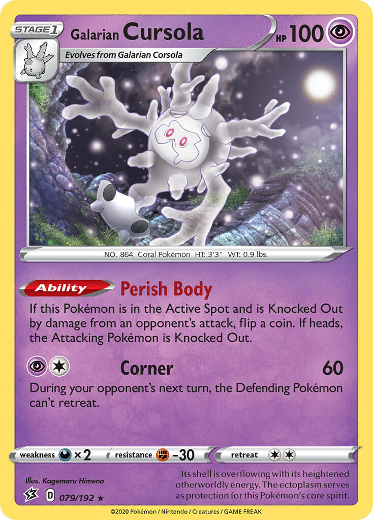 Galarian Cursola - 079/192 - EN