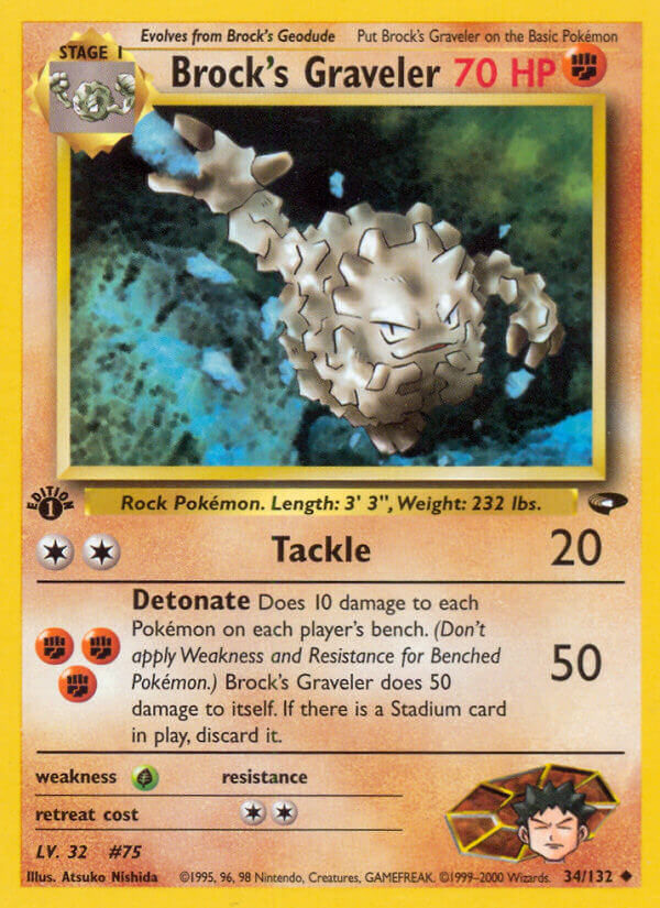 Brock’s Graveler - 34/132 - EN Brock’s Graveler - 34/132 - EN