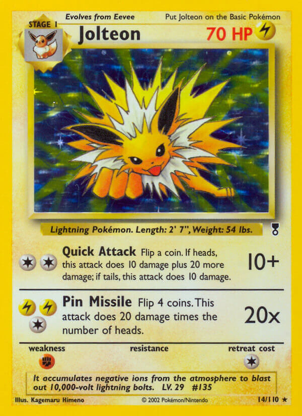 Jolteon - 14/110 - Holo Rare - EN Jolteon - 14/110 - Holo Rare - EN
