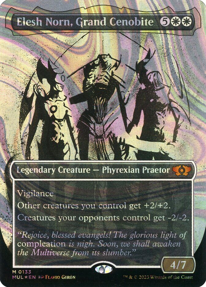 Elesh Norn, Grand Cenobite - MUL 133 - Foil - EN - NM Elesh Norn, Grand Cenobite - MUL 133 - Foil - EN - NM