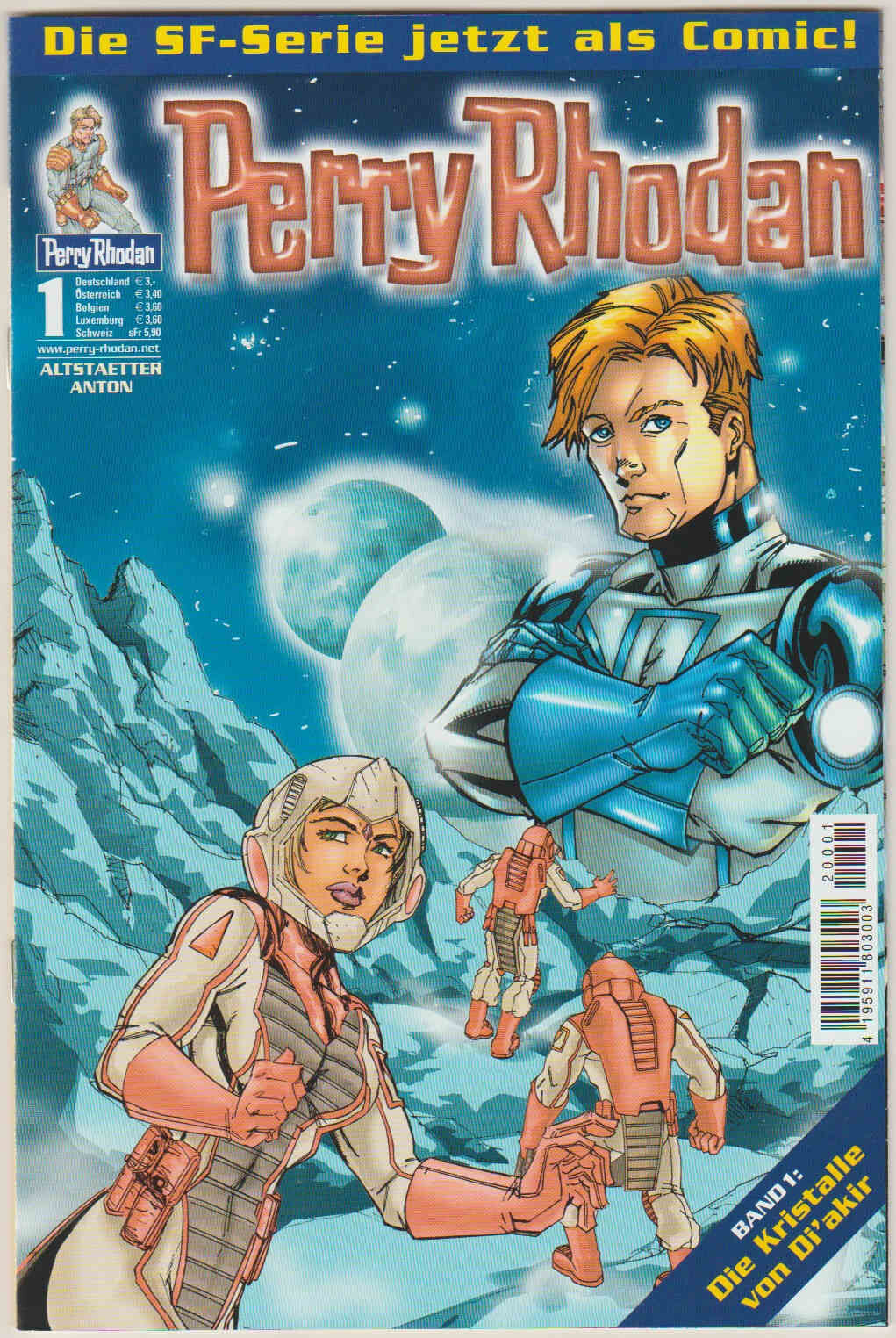 Perry Rhodan #1-4 komplett 2002