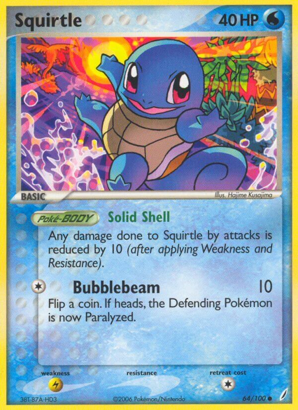 Squirtle - 64/100 - EN Squirtle - 64/100 - EN