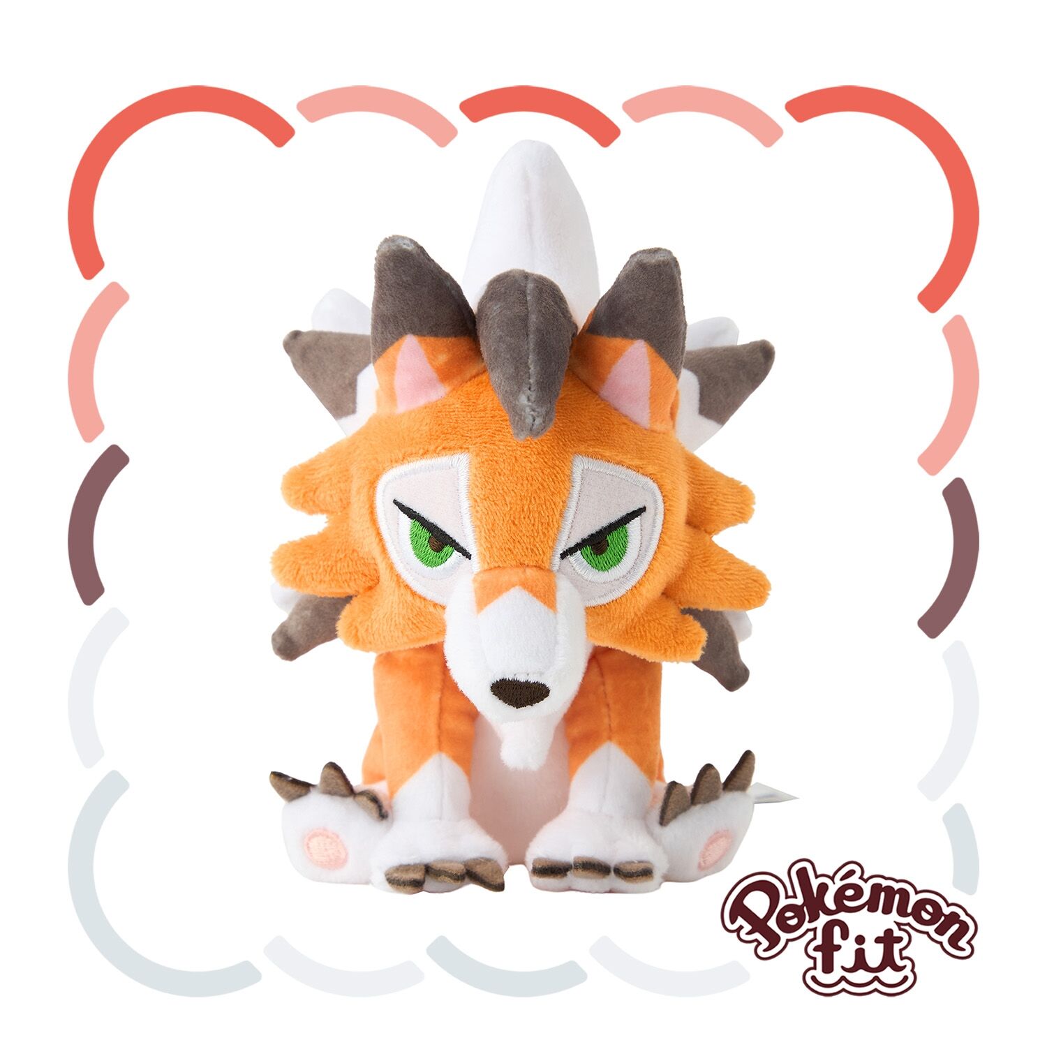 Lycanroc Sitting Cuties Plush - 17.0 cm Lycanroc Sitting Cuties Plush - 17.0 cm