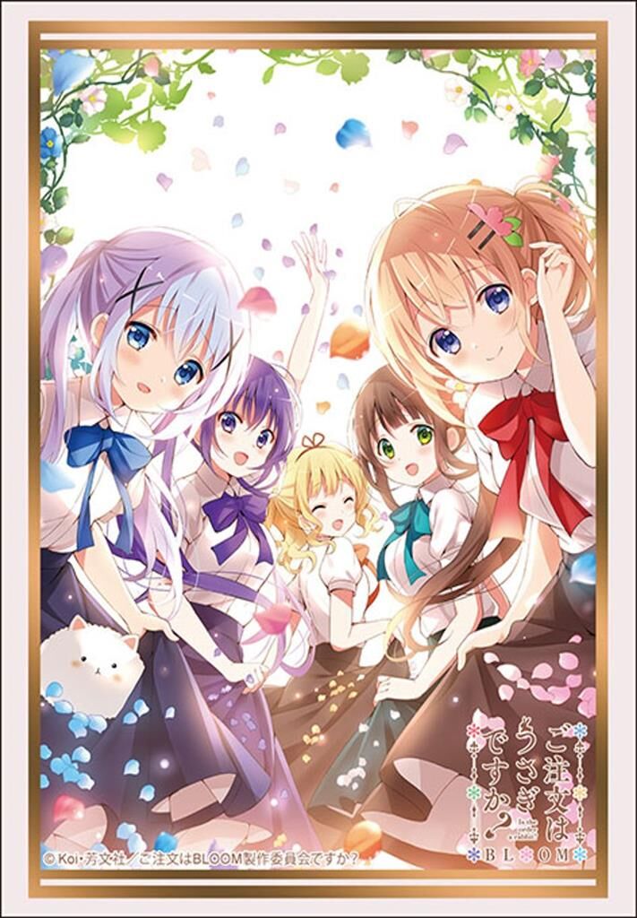 Bushiroad Sleeve Collection HG Vol.4642 "Is The Order A Rabbit? Bloom" (75) Sleeves / Hüllen Bushiroad Sleeve Collection HG Vol.4642 "Is The Order A Rabbit? Bloom" (75) Sleeves / Hüllen