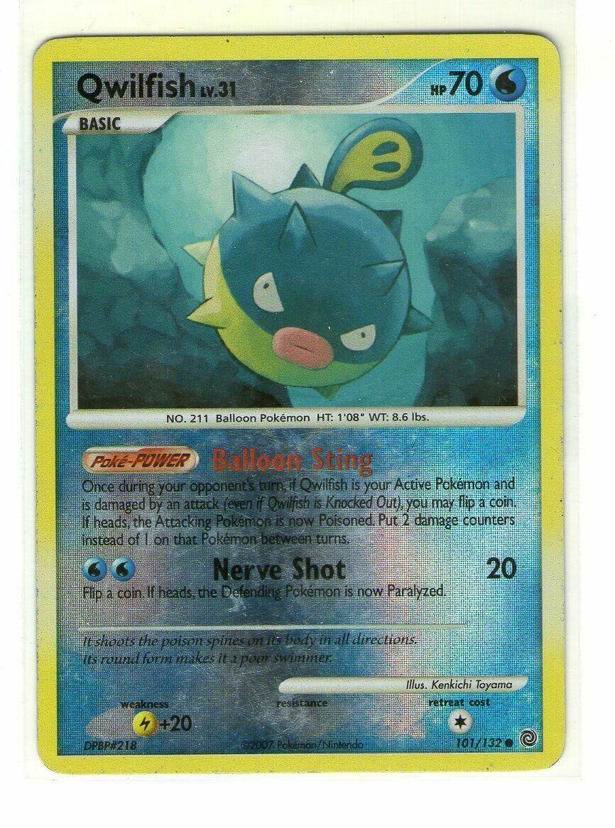 Qwilfish - 101/132 - Reverse Holo - EN Qwilfish - 101/132 - Reverse Holo - EN