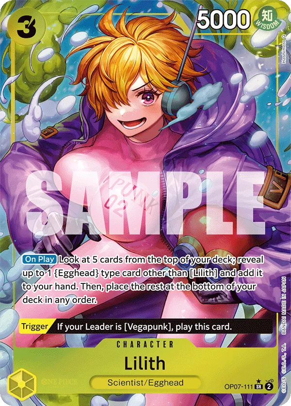 Lilith - OP07-111 - Alternate Art - EN
