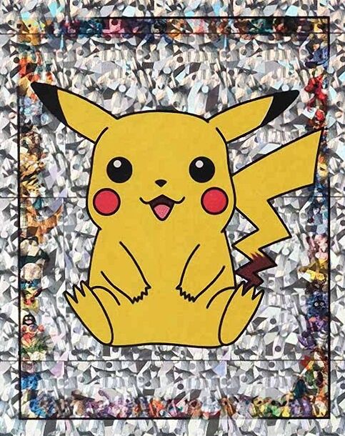 Pikachu-Prism - S1 - Merlin Sticker Series 1 Pikachu-Prism - S1 - Merlin Sticker Series 1