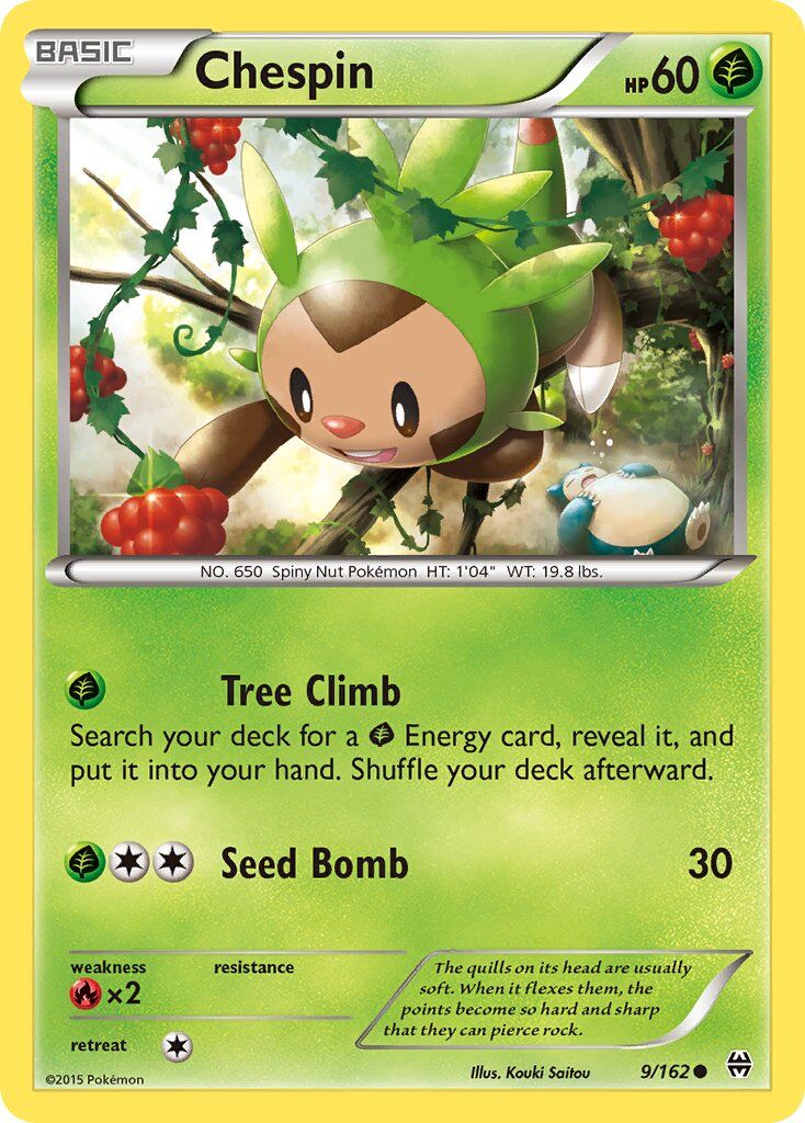 Chespin - 9/162 - EN Chespin - 9/162 - EN